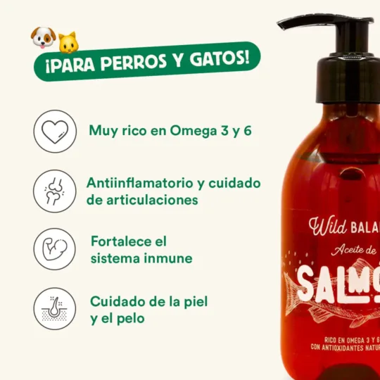 Wild Balance Aceite de Salmón Noruego 250ml - Imagen 4